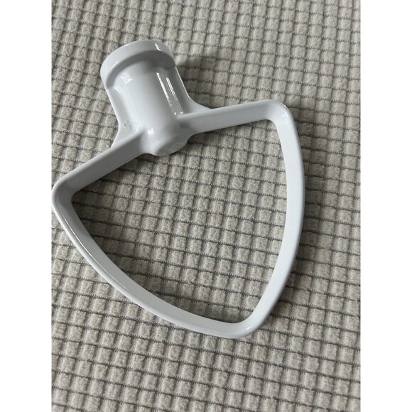KitchenAid KSM35CFB Coated Flat Beater for 3.5qt Mixer, White - Picture 1 of 3